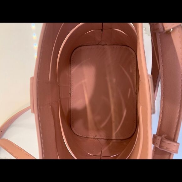 Madison West Vegan Leather Nesting Purse Pink - Picture 5 of 15